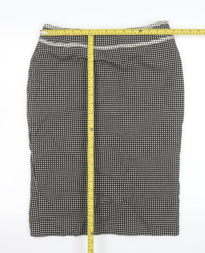 Womens UK Size 12 NEXT Straight & Pencil Twill Skirt