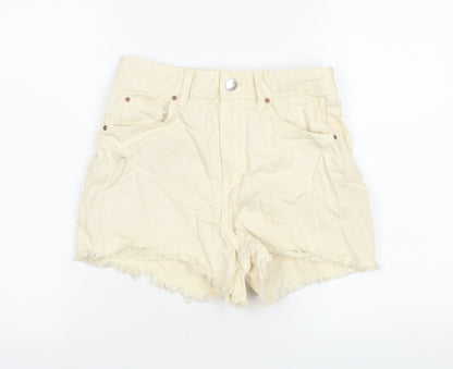 Womens UK Size 8 Primark Regular Fit Cut-Off Shorts