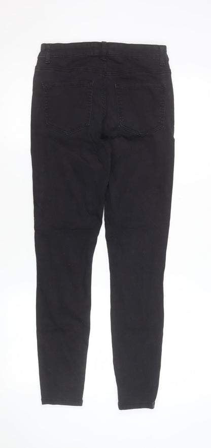 Womens UK Size 10 denim co. Slim Fit Skinny Black Jeans