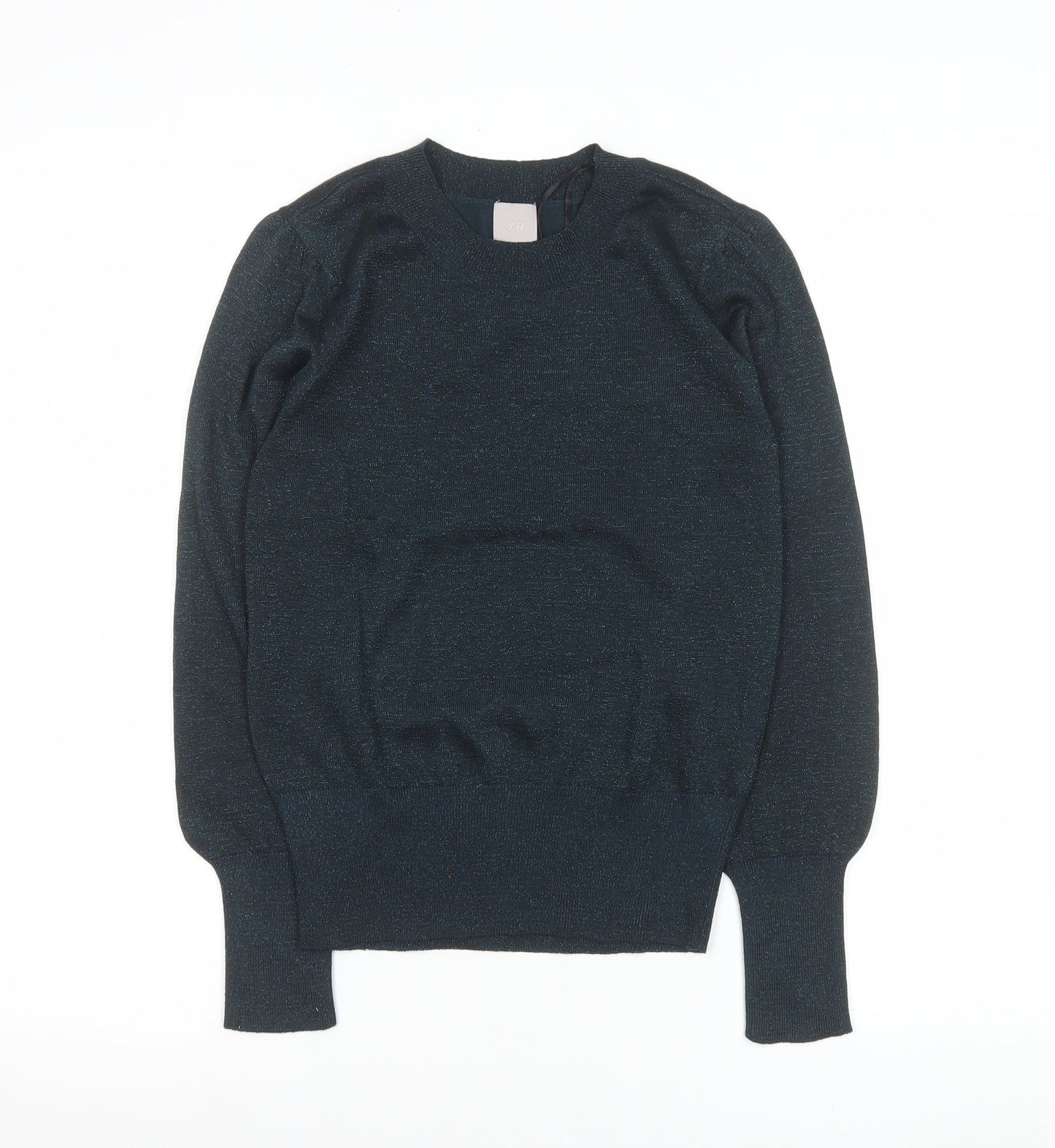 Womens UK Size XS H&M Black Pullover Jumper