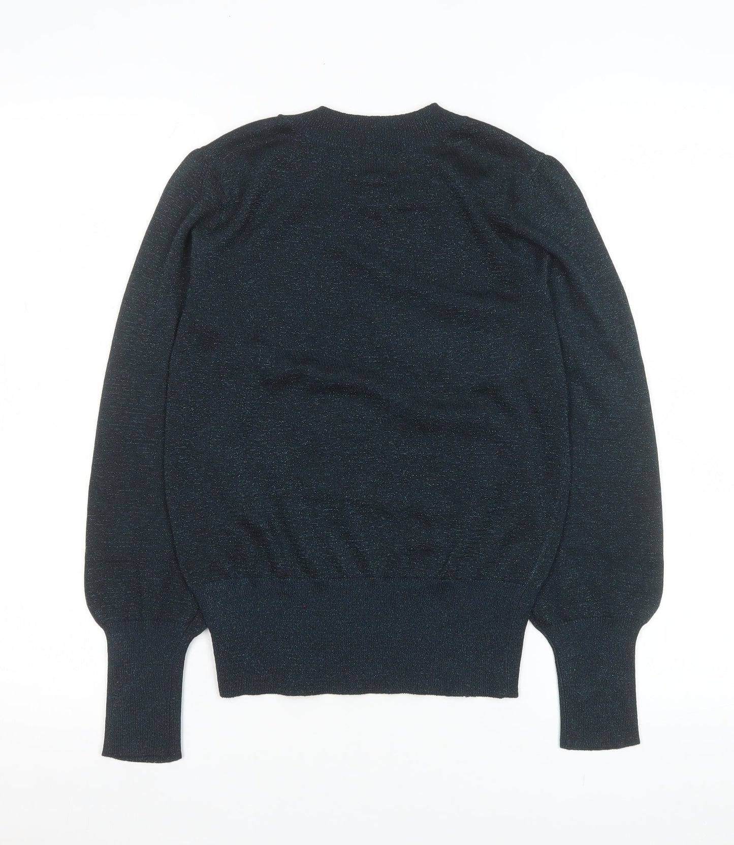 Womens UK Size XS H&M Black Pullover Jumper