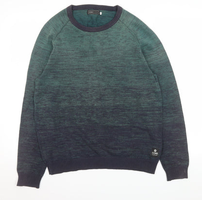 Mens UK Size S JACK & JONES Green Pullover Jumper