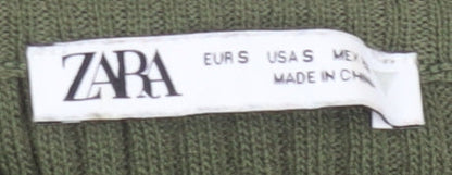 Womens UK Size S Zara Bodycon Dress