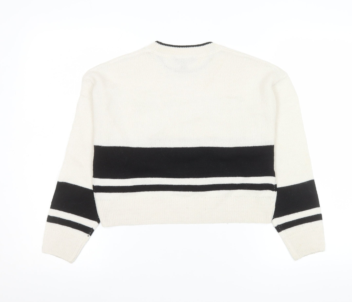 Girls UK Size 10-11 Years New Look Ivory Pullover Jumper