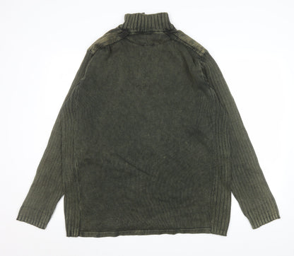 Mens UK Size XL Matalan Green Pullover Sweatshirt