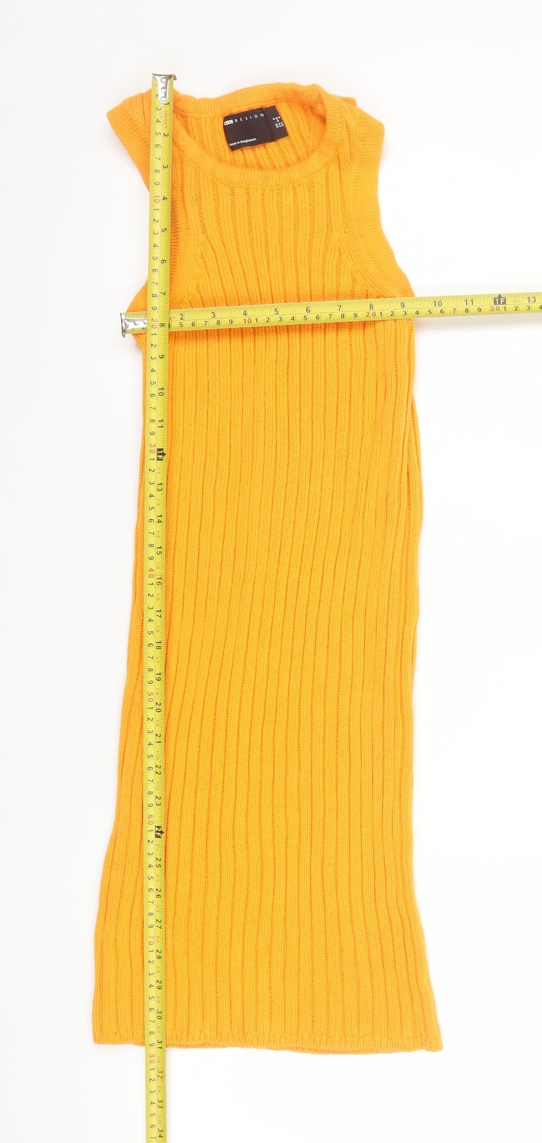 Womens UK Size 6 ASOS DESIGN Bodycon Dress