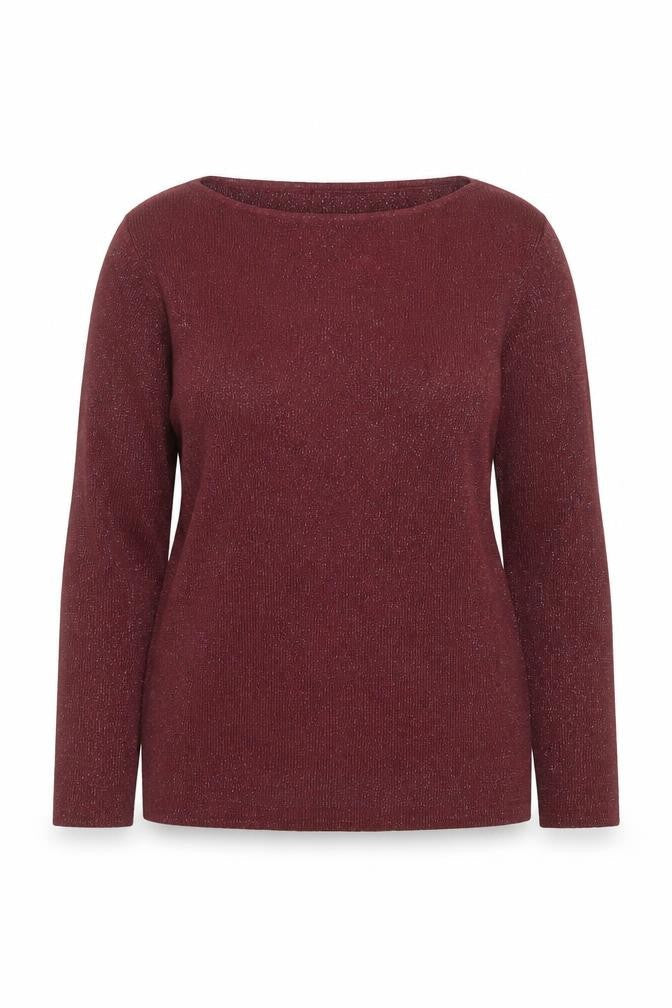 Womens UK Size 10-12 Berkertex Red Basic Blouse