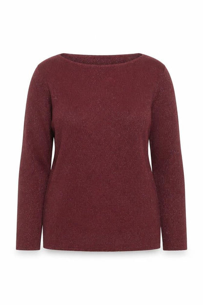Womens UK Size 10-12 Berkertex Red Basic Blouse