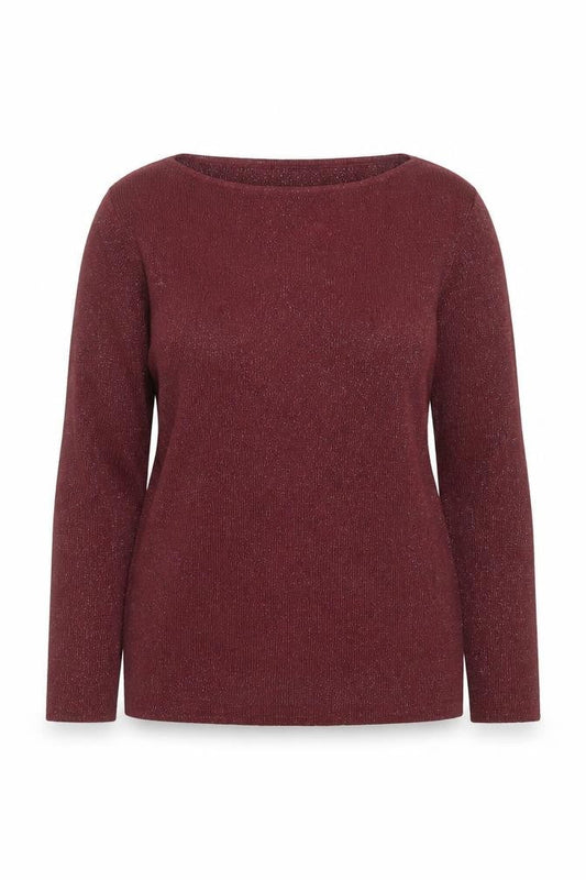 Womens UK Size 10-12 Berkertex Red Basic Blouse