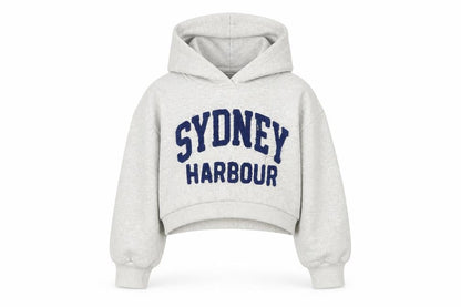 Girls UK Size 8-9 Years Zara Grey Pullover Hoodie
