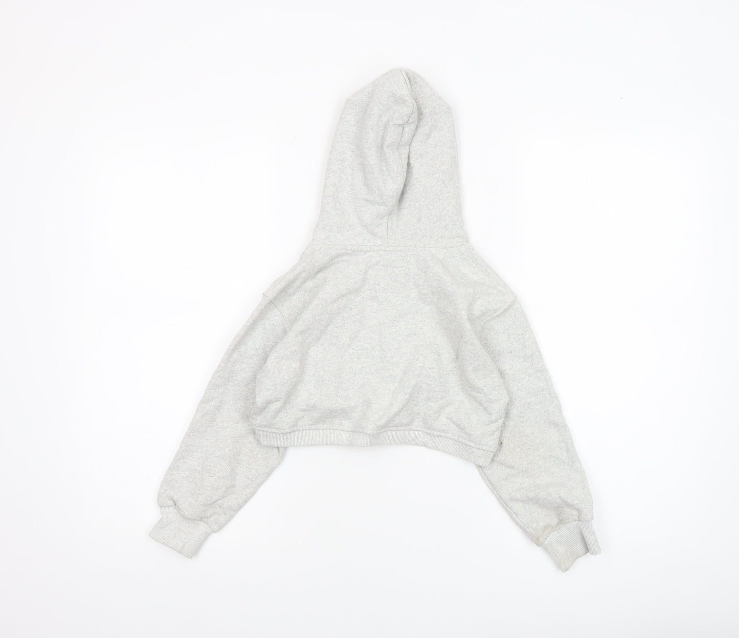 Girls UK Size 8-9 Years Zara Grey Pullover Hoodie