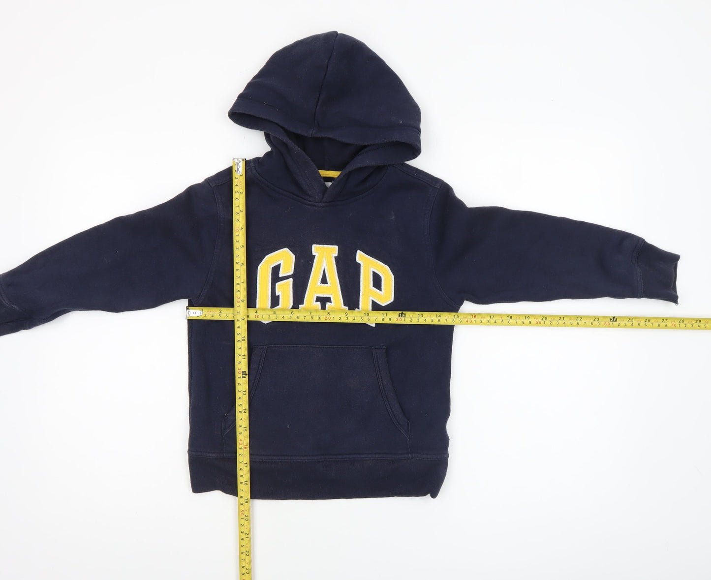 Boys UK Size 6-7 Years Gap Blue Pullover Hoodie