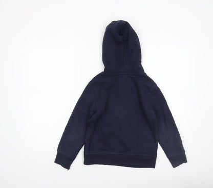 Boys UK Size 6-7 Years Gap Blue Pullover Hoodie