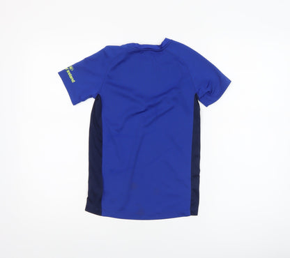 Canterbury Boys Blue Leinster Rugby Vapodri Athletic T-Shirt 10 Years