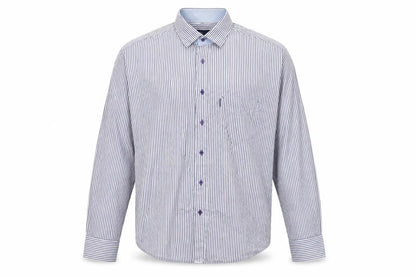 Mens UK Collar Size XL André Smart Blue  Dress Shirt