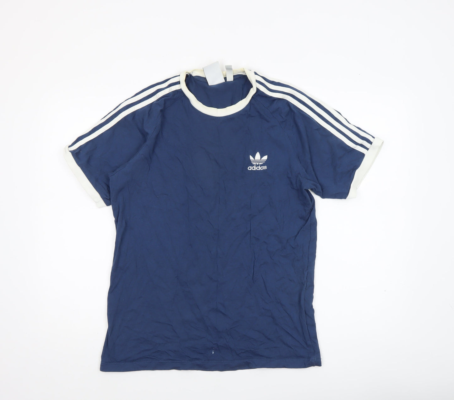 Mens UK Size M adidas Blue  T-Shirt