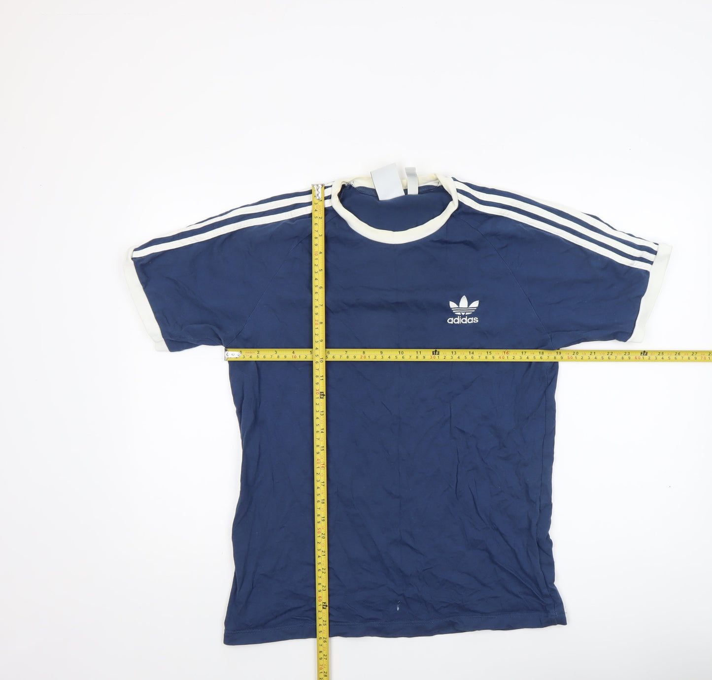 Mens UK Size M adidas Blue  T-Shirt