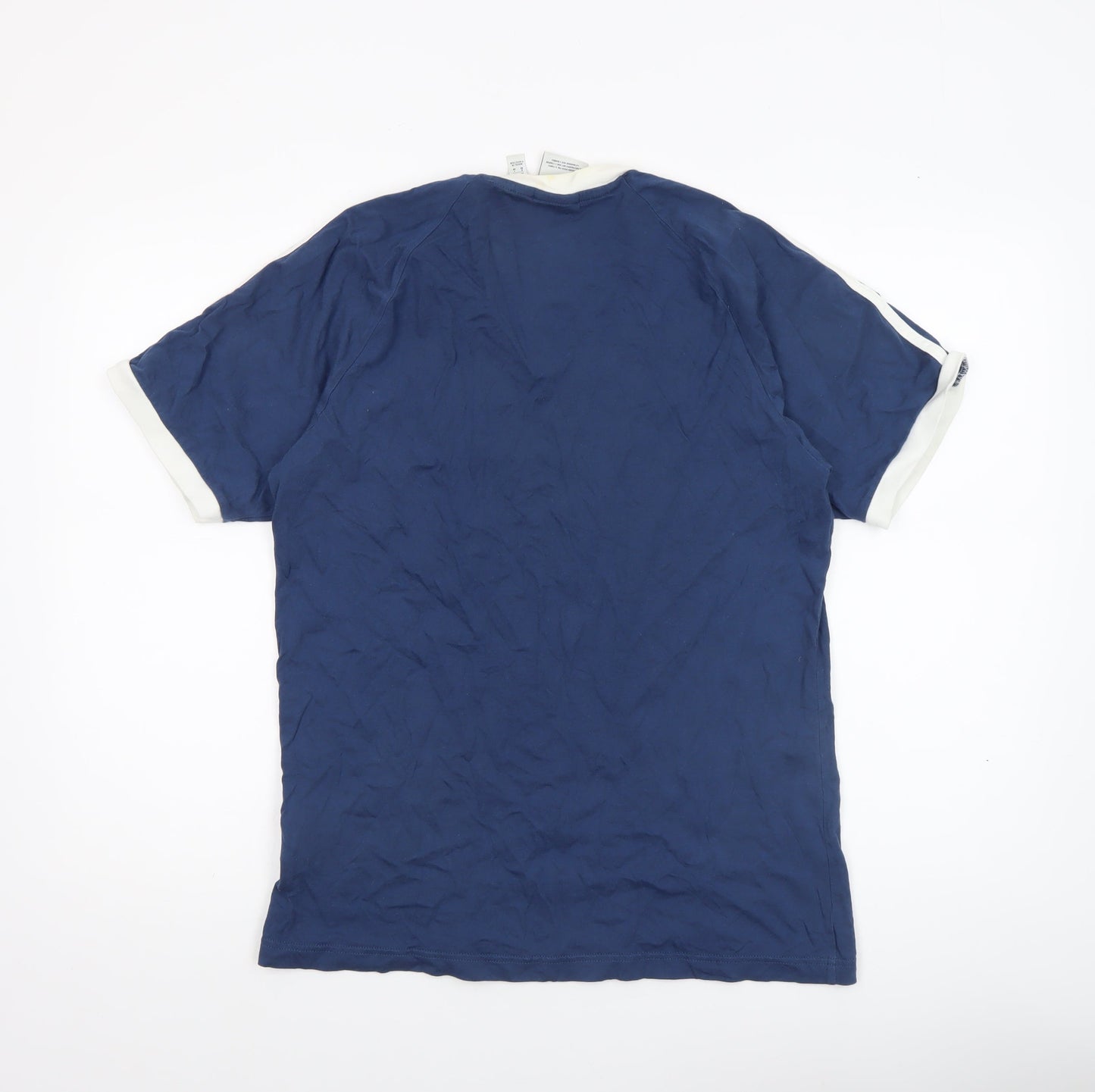 Mens UK Size M adidas Blue  T-Shirt
