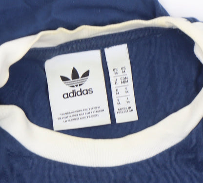 Mens UK Size M adidas Blue  T-Shirt