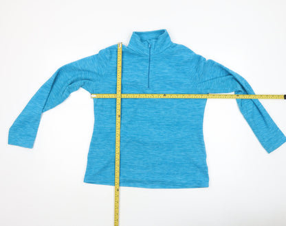 Womens UK Size 10 Mountain Warehouse Blue Pullover Sweatshirt