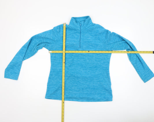 Womens UK Size 10 Mountain Warehouse Blue Pullover Sweatshirt