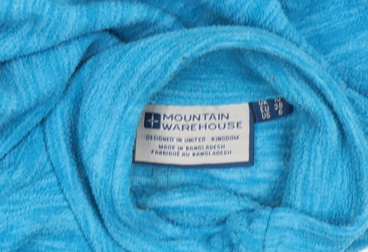 Womens UK Size 10 Mountain Warehouse Blue Pullover Sweatshirt
