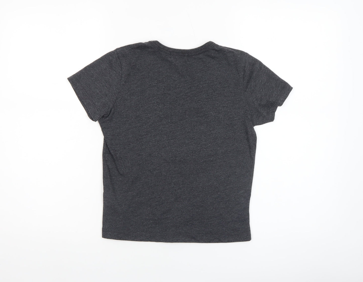 Womens UK Size XS Brave Soul Grey Basic T-Shirt