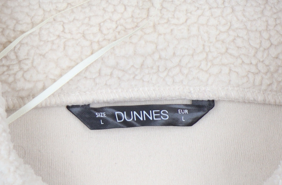 Womens UK Size L Dunnes Ivory Pullover Sweatshirt