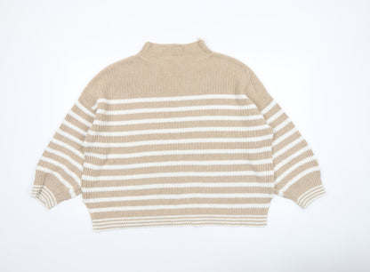 Womens UK Size L Cupcakes and Cashmere Beige Pullover Jumper
