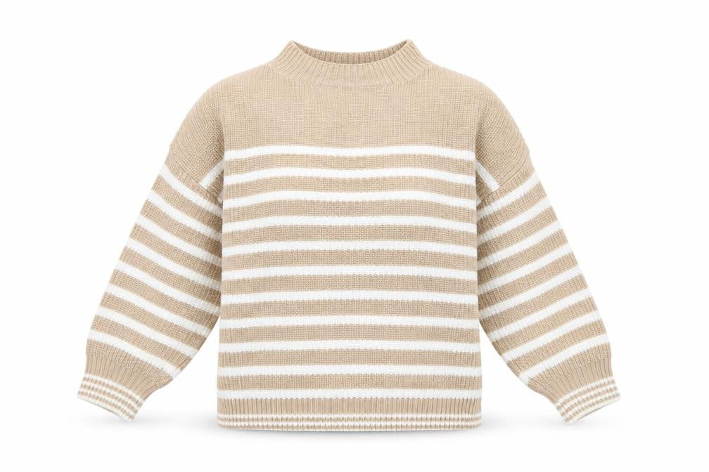 Womens UK Size L Cupcakes and Cashmere Beige Pullover Jumper
