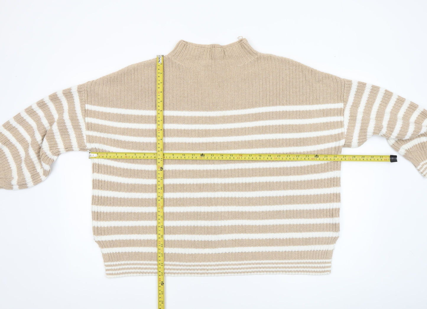 Womens UK Size L Cupcakes and Cashmere Beige Pullover Jumper