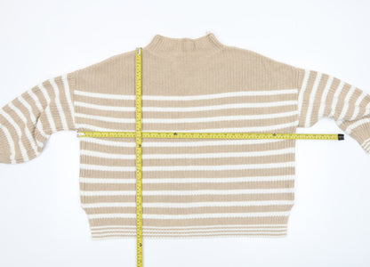 Womens UK Size L Cupcakes and Cashmere Beige Pullover Jumper