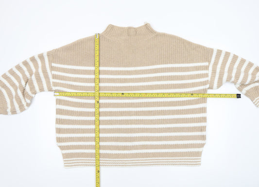 Womens UK Size L Cupcakes and Cashmere Beige Pullover Jumper