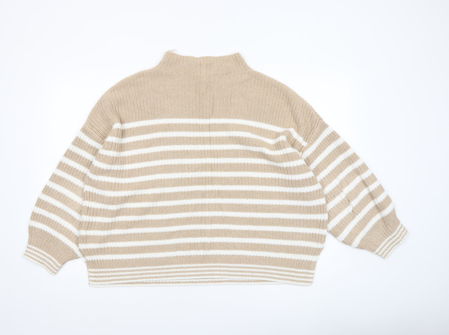 Womens UK Size L Cupcakes and Cashmere Beige Pullover Jumper