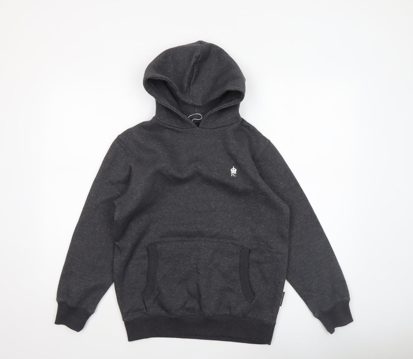 Boys UK Size 13-14 Years French Connection Grey Pullover Hoodie