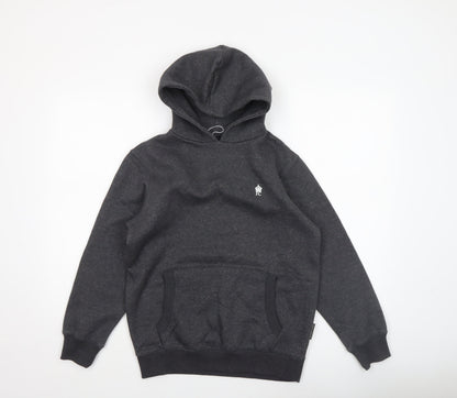 Boys UK Size 13-14 Years French Connection Grey Pullover Hoodie