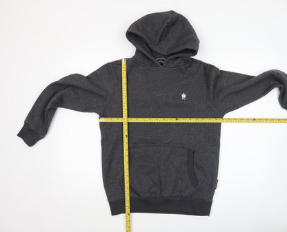 Boys UK Size 13-14 Years French Connection Grey Pullover Hoodie