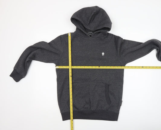 Boys UK Size 13-14 Years French Connection Grey Pullover Hoodie