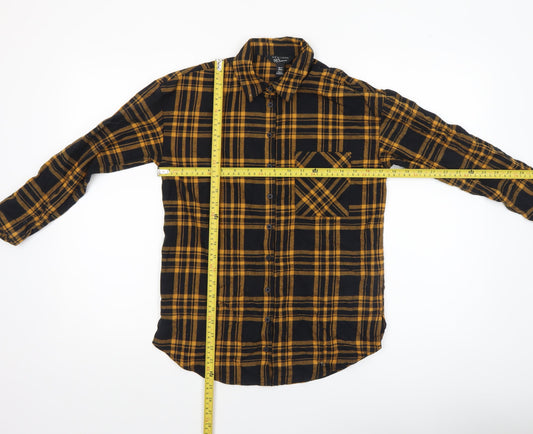 Boys UK Size 11 Years New Look Yellow Basic Button-Up