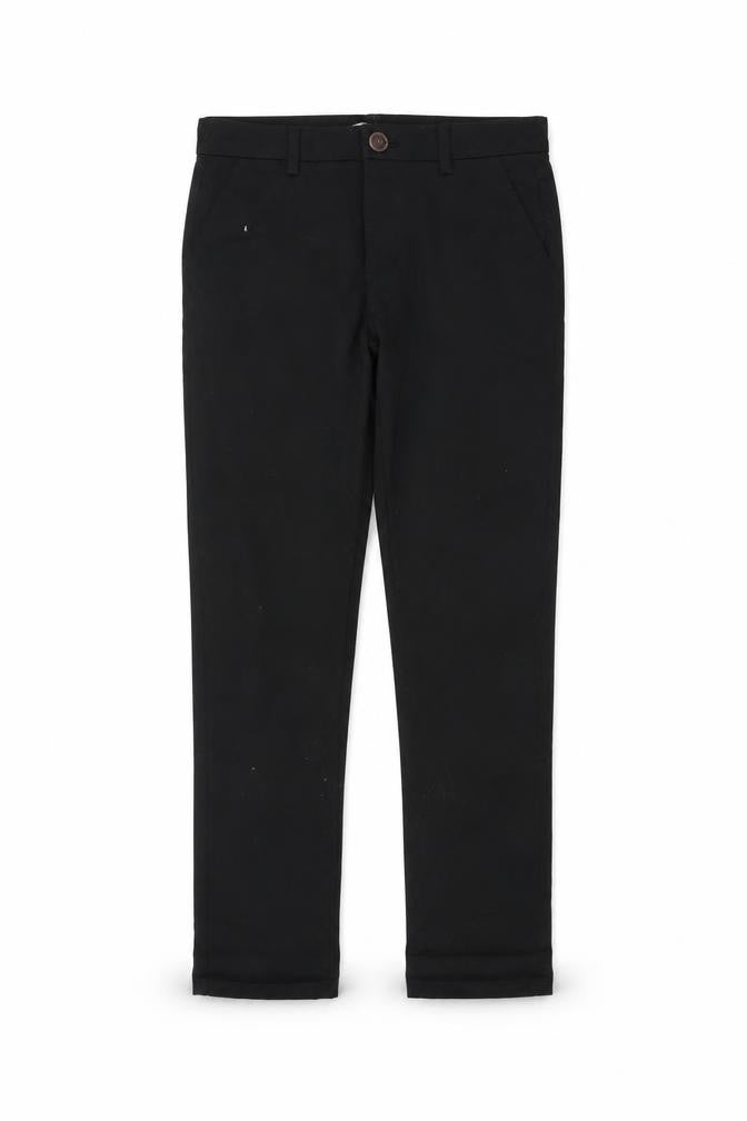 Boys UK Size 11 Years NEXT Slim Fit Chino Black Trousers