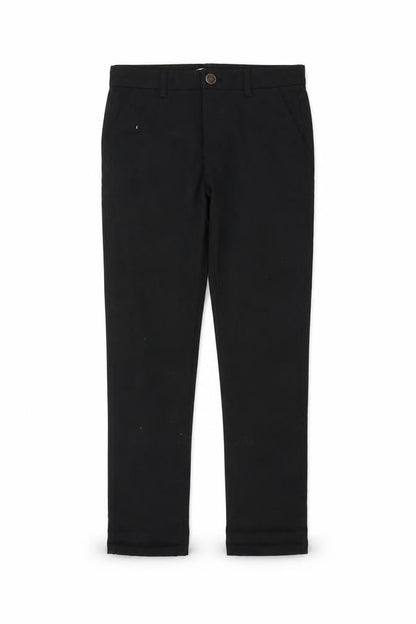 Boys UK Size 11 Years NEXT Slim Fit Chino Black Trousers