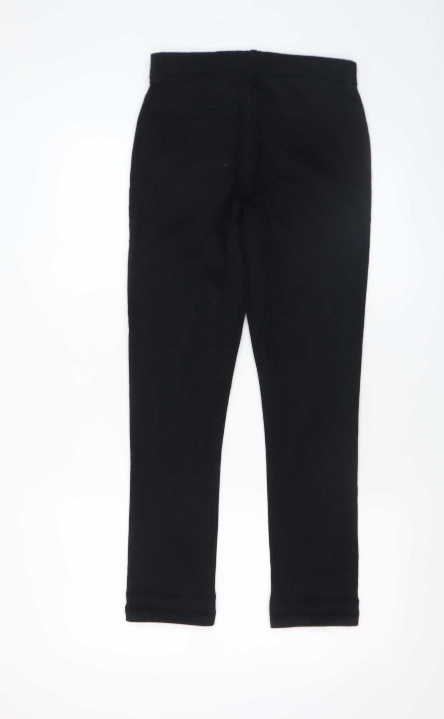 Boys UK Size 11 Years NEXT Slim Fit Chino Black Trousers