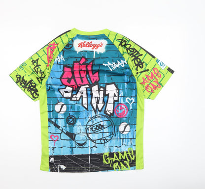 Masita Boys Multicoloured Graphic Kellogg’s GAA Camp T-Shirt 4 Years