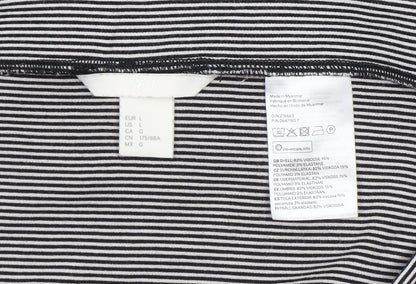 Womens UK Size L H&M Wrap Jersey Skirt