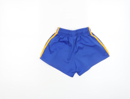 O'Neills Boys Blue Athletic Shorts 24in Elastic Waist Polyester