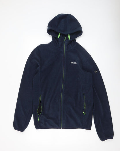 Mens UK Size S Regatta Blue Full Zip Hoodie