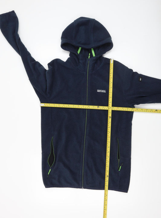 Mens UK Size S Regatta Blue Full Zip Hoodie
