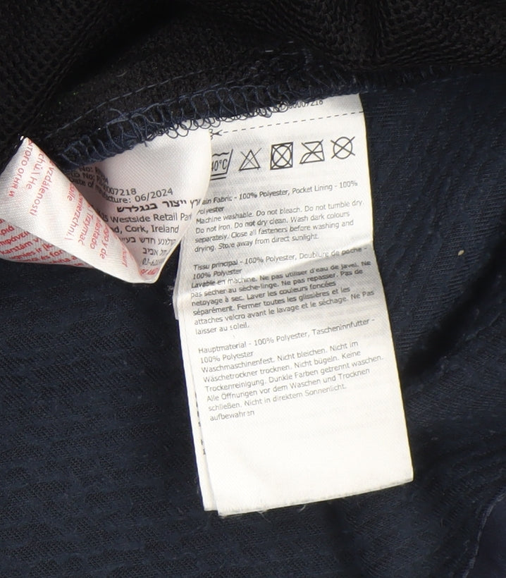 Mens UK Size S Regatta Blue Full Zip Hoodie
