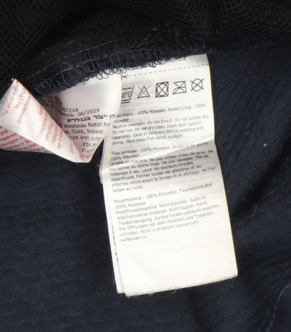 Mens UK Size S Regatta Blue Full Zip Hoodie