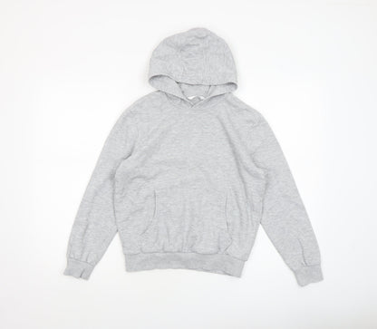 Boys UK Size 11-12 Years Marks and Spencer Grey Pullover Hoodie